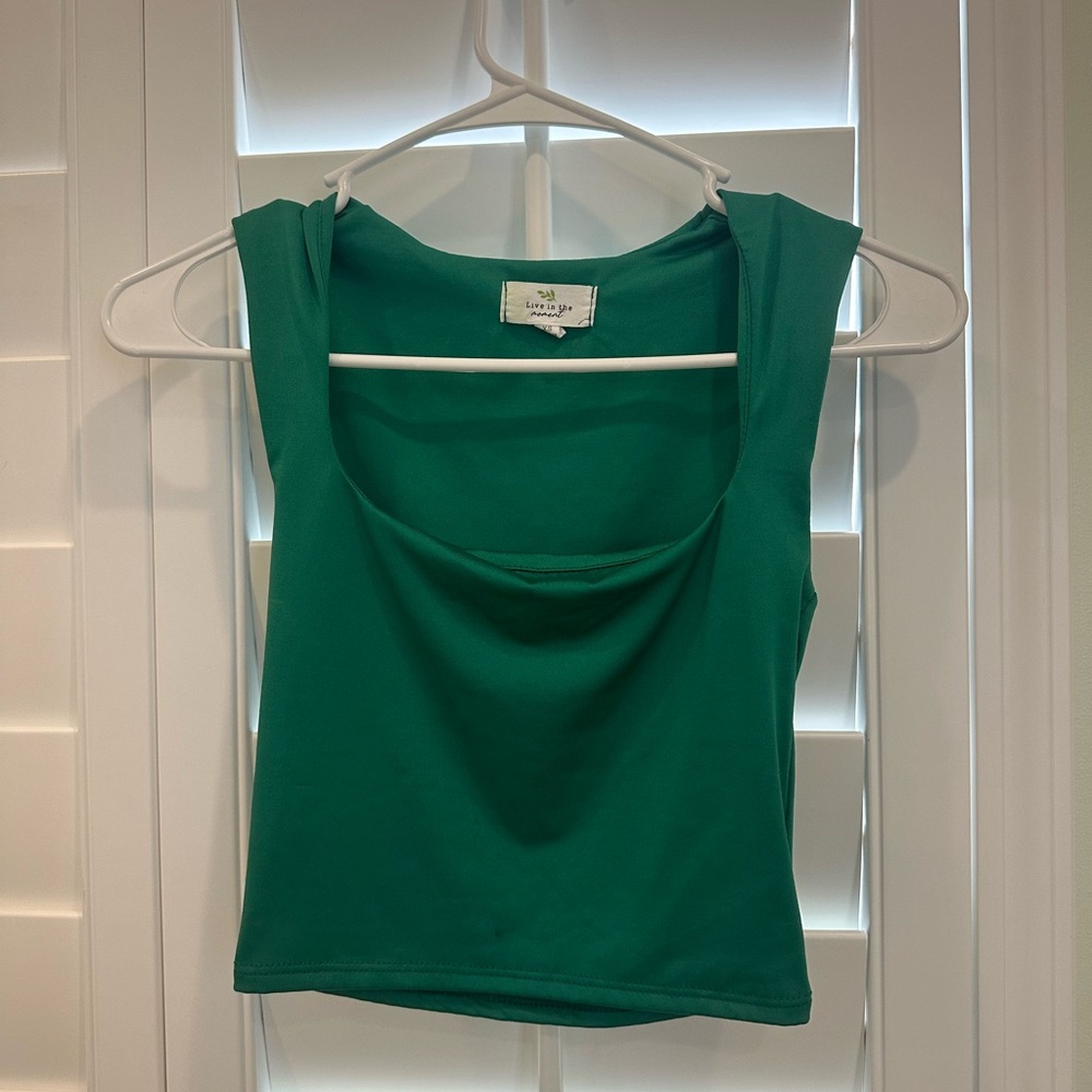 Green Tank Top
